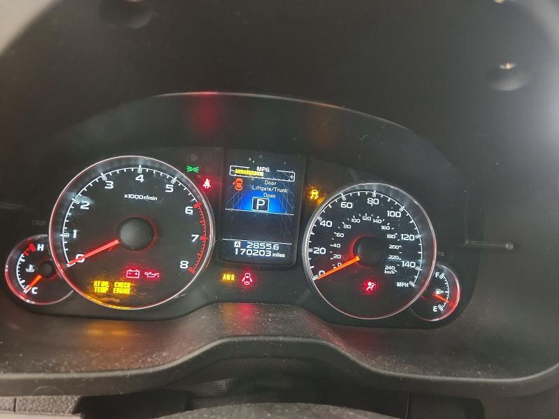 2012 SUBARU LEGACY 2.5I — Фото 9 из 12