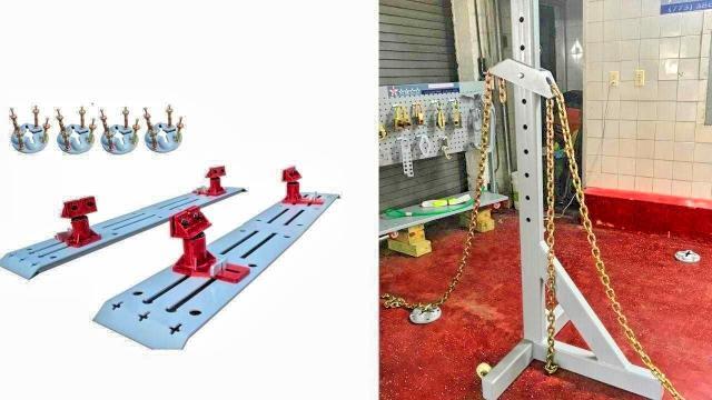 2026 FLOOR RACK FRAME MACHINE + ACCESSORIES + CLAMPS & TOOLS + AIR JACK — Фото 5 из 10