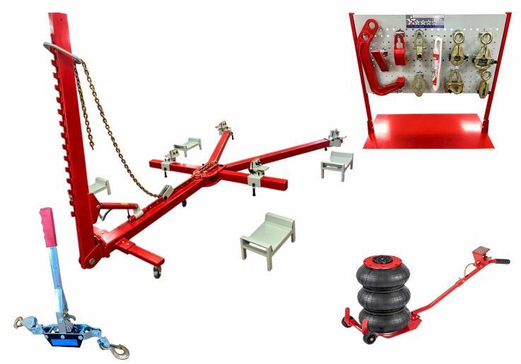 2026 4 CLAMP PORTABLE FRAME PULLER + AIR JACK + TO — Фото 2 из 10