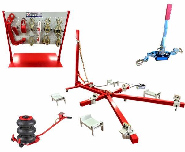 2026 4 CLAMP PORTABLE FRAME PULLER + AIR JACK + TO — Фото 7 из 10
