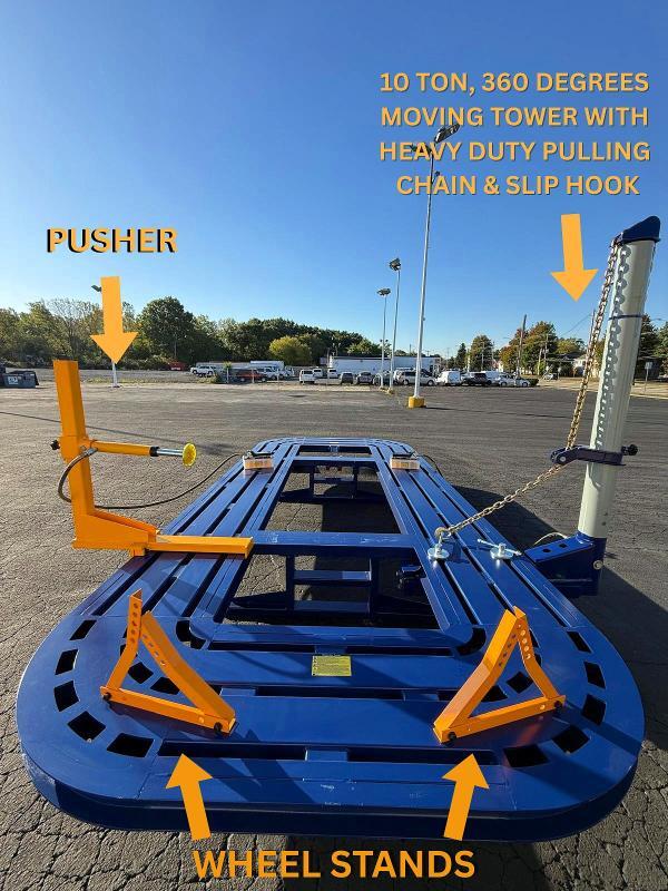 2026 DRIVE ON TILT BED FRAME MACHINE + PUSHER — Фото 4 из 10