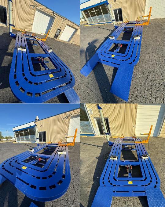 2026 DRIVE ON TILT BED FRAME MACHINE + PUSHER — Фото 7 из 10