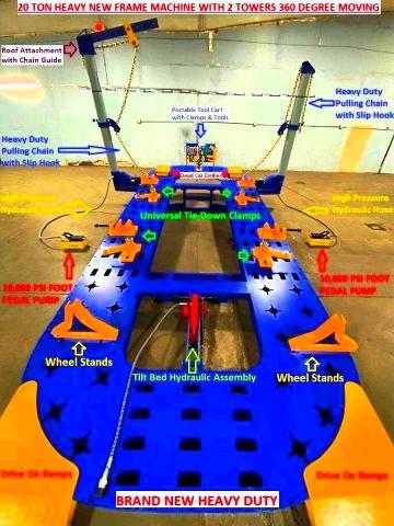 2026 HEAVY DUTY AUTOBODY FRAME MACHINE 20 TON
