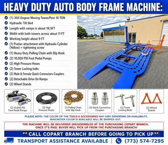 2026 DRIVE ON TILT BED FRAME MACHINE + PUSHER — Фото 10 из 10