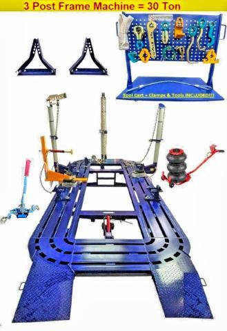 2026 3 TOWER/POST FRAME MACHINE + PUSHER + AIR JACK