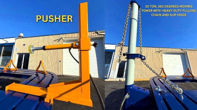 2026 DRIVE ON TILT BED FRAME MACHINE + PUSHER — Фото 6 из 10