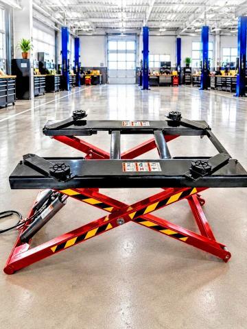 2026 PORTABLE SCISSOR CAR LIFT MID RISE MECHANIC LIFT — Фото 3 из 10