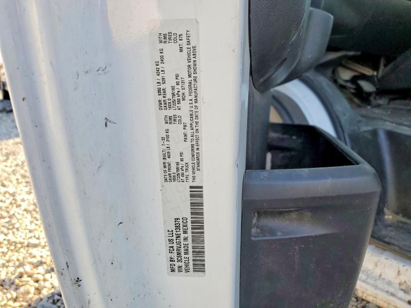2022 RAM PROMASTER 3500 UTILITY / SERVICE VAN — Фото 13 из 13