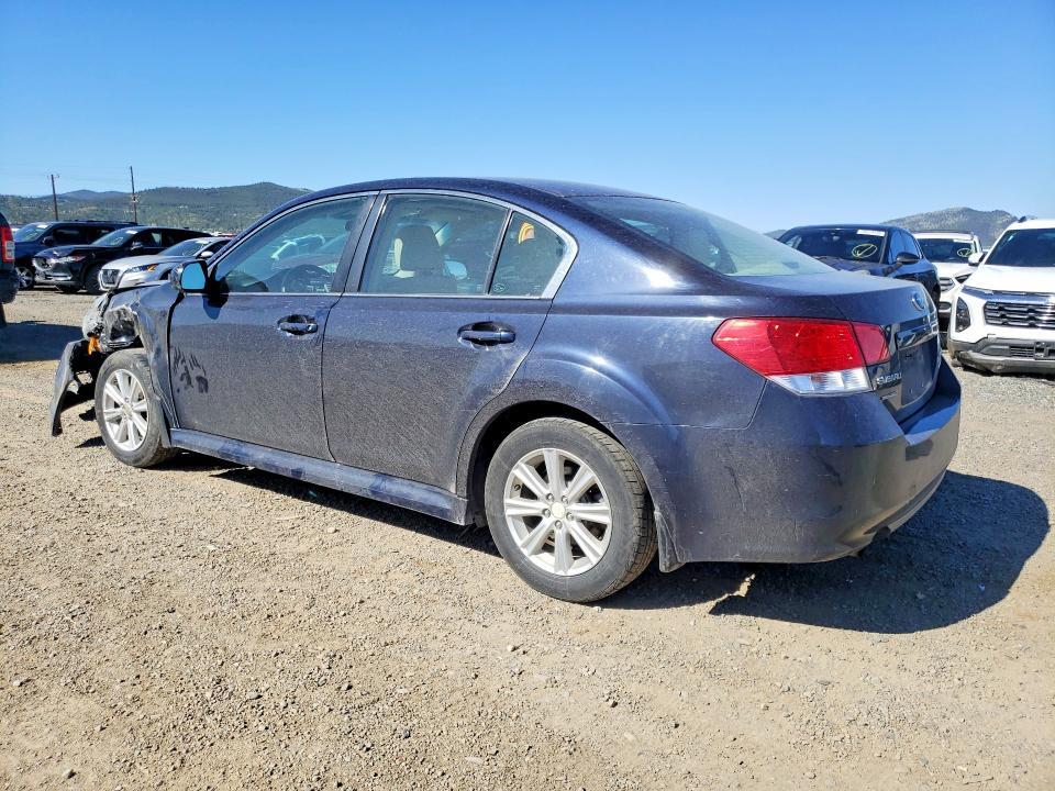 2012 SUBARU LEGACY 2.5I — Фото 2 из 12