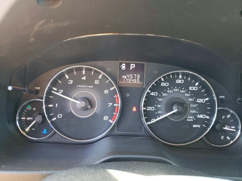 2012 SUBARU LEGACY 2.5I — Фото 9 из 12