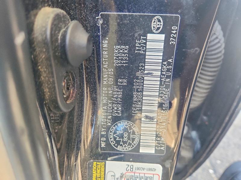 2006 TOYOTA AVALON XL — Фото 12 из 12