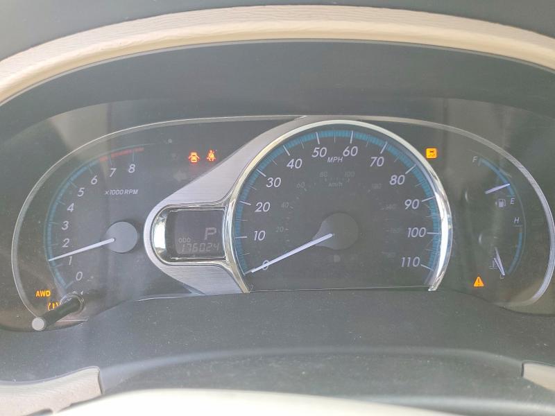 2013 TOYOTA SIENNA LIMITED 7-PASSENGER — Фото 9 из 13