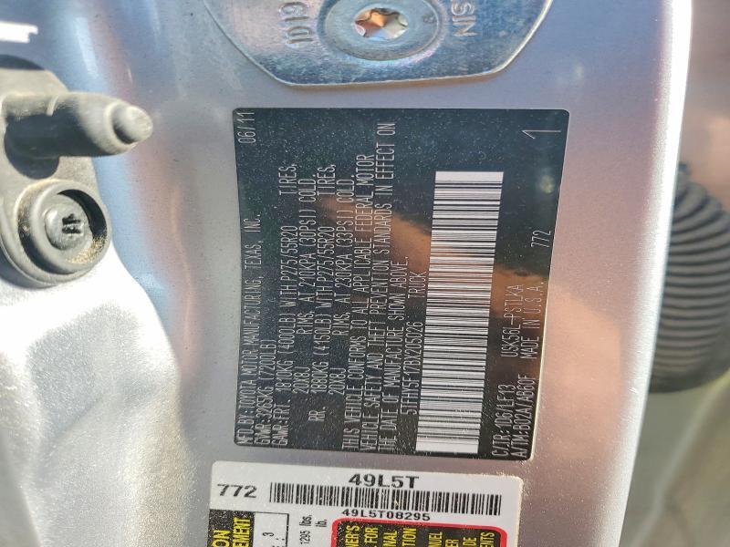 2011 TOYOTA TUNDRA CREWMAX LIMITED — Фото 12 из 12