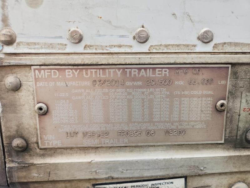 2015 UTILITY VS2DX DRY VAN TRAILER — Фото 10 из 10