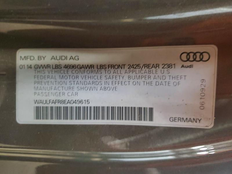 WAULFAFR8EA049615 2014 AUDI A5 photo no. 12