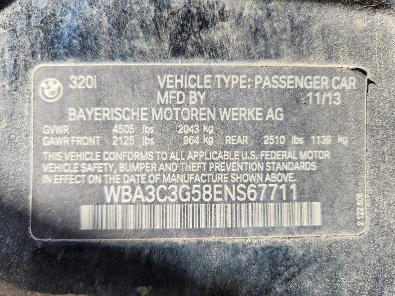 2014 BMW 320 I XDRIVE — Фото 12 из 12