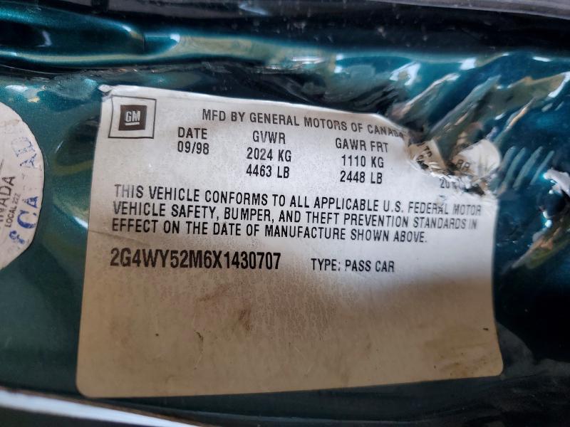 1999 BUICK CENTURY LIMITED — Фото 13 из 13