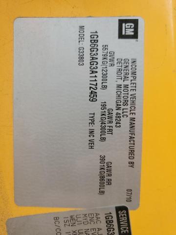 1GB6G3AG3A1172459 2010 CHEVROLET BANTAM E350 photo no. 10