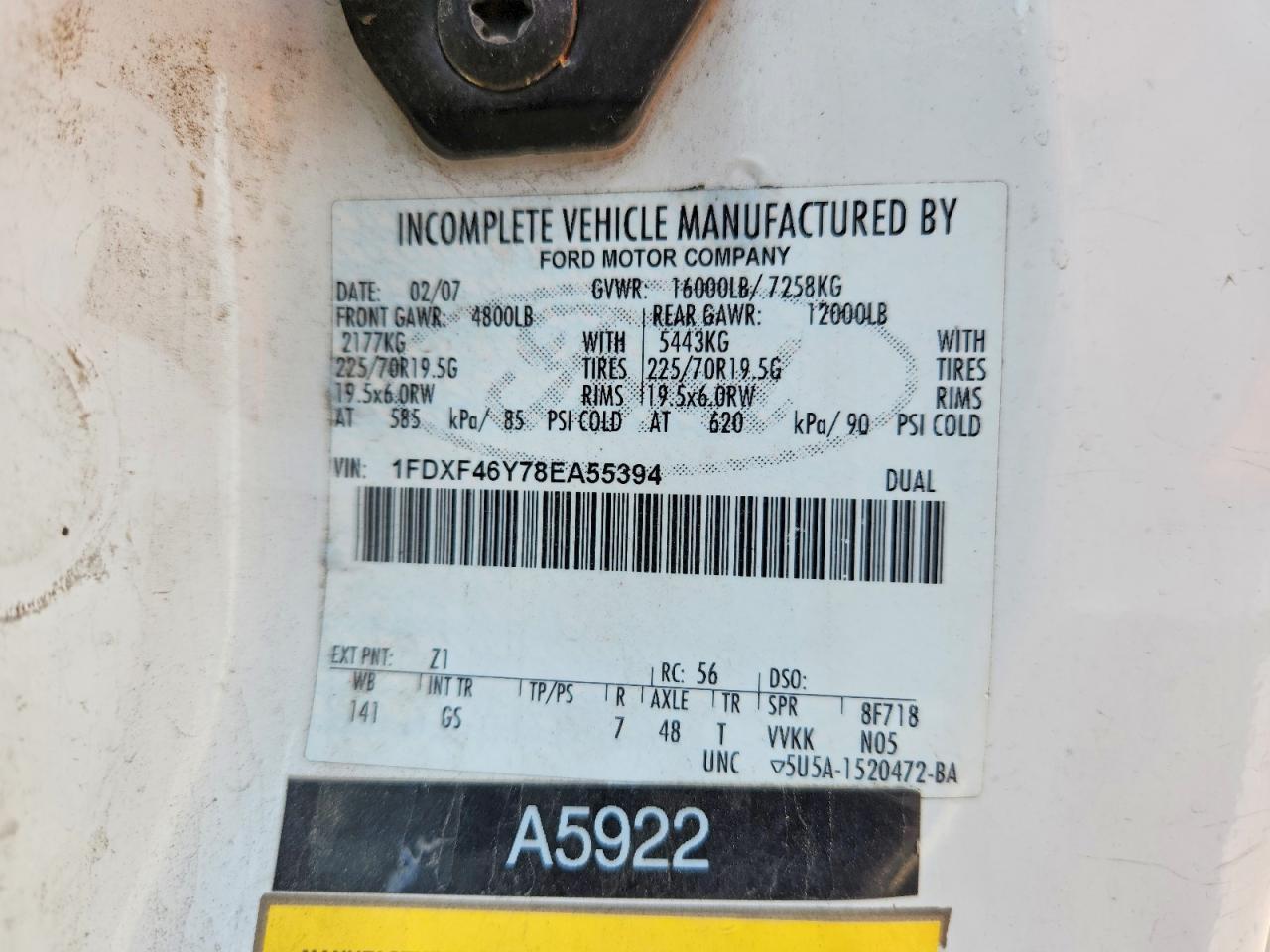 2008 FORD F450 SUPER DUTY CABLE PLACER BUCKET TRUCK — Фото 12 из 12