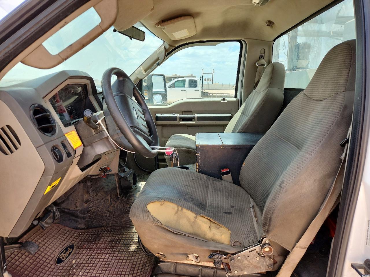 2008 FORD F450 SUPER DUTY CABLE PLACER BUCKET TRUCK — Фото 7 из 12