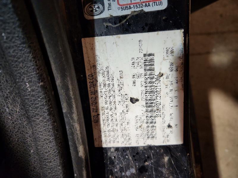 3FAHP07Z39R215006 2009 FORD FUSION photo no. 12