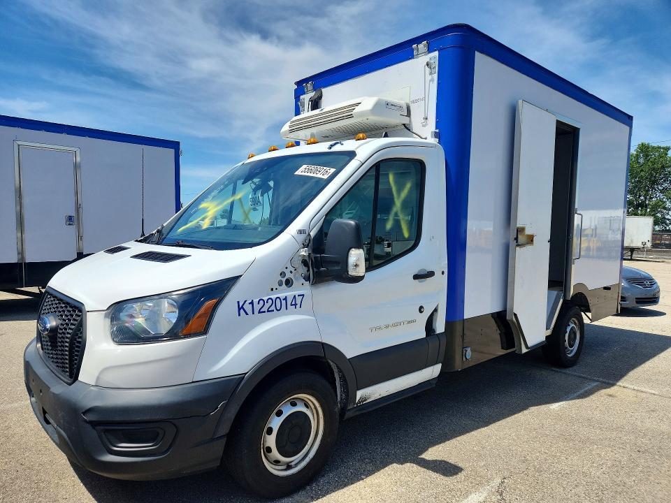 2021 FORD TRANSIT REFRIGERATED BOX TRUCK