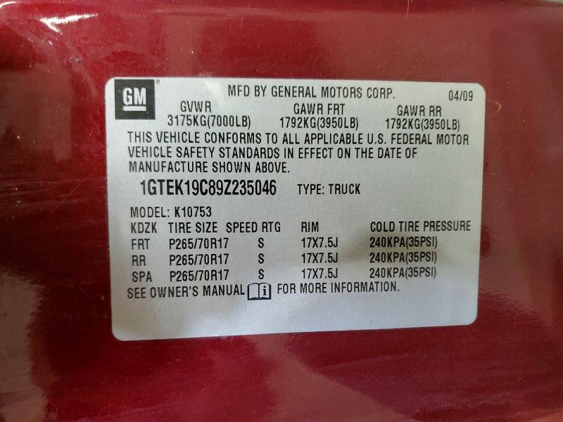 2009 GMC SIERRA K1500 — Фото 12 из 12