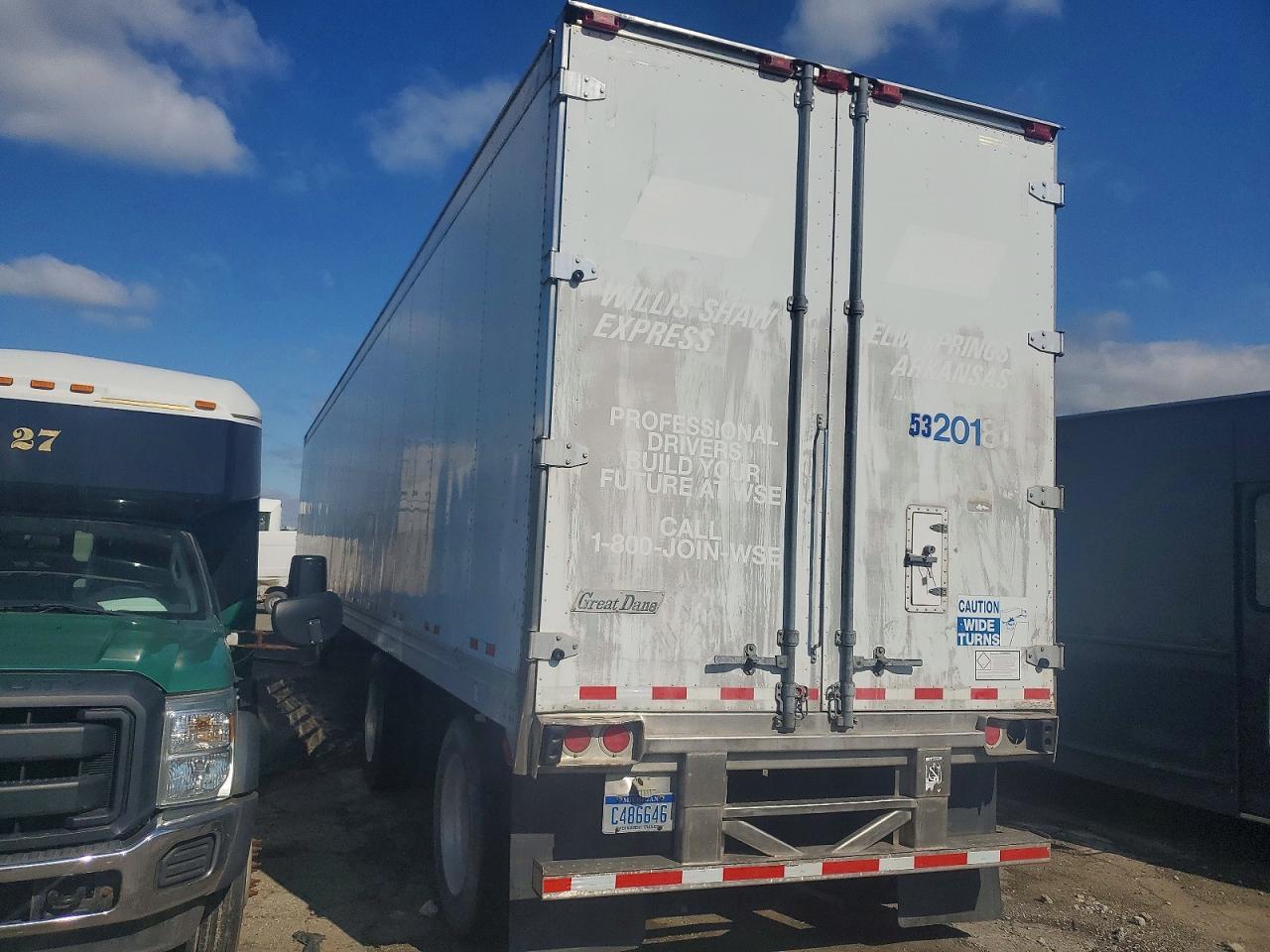 1997 GREAT DANE 7811TZ-1A.53 REFRIGERATED VAN TRAI — Фото 3 из 10