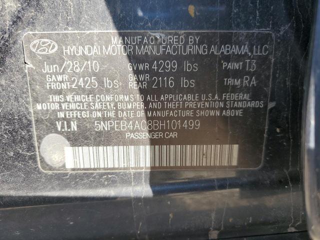 2011 HYUNDAI SONATA GLS — Фото 12 из 12