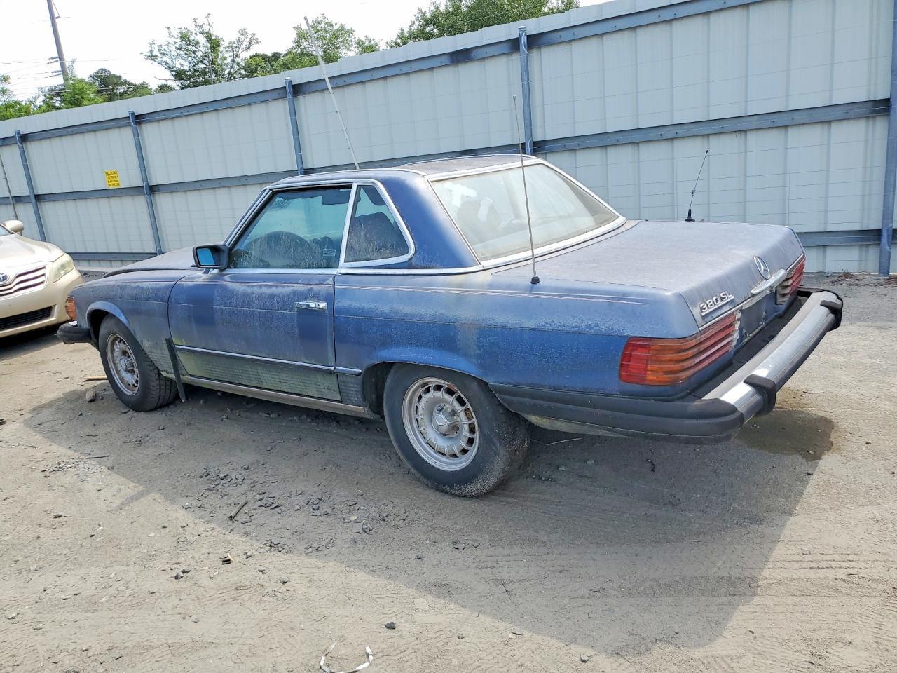 1984 MERCEDES-BENZ 380 SL — Фото 2 из 12