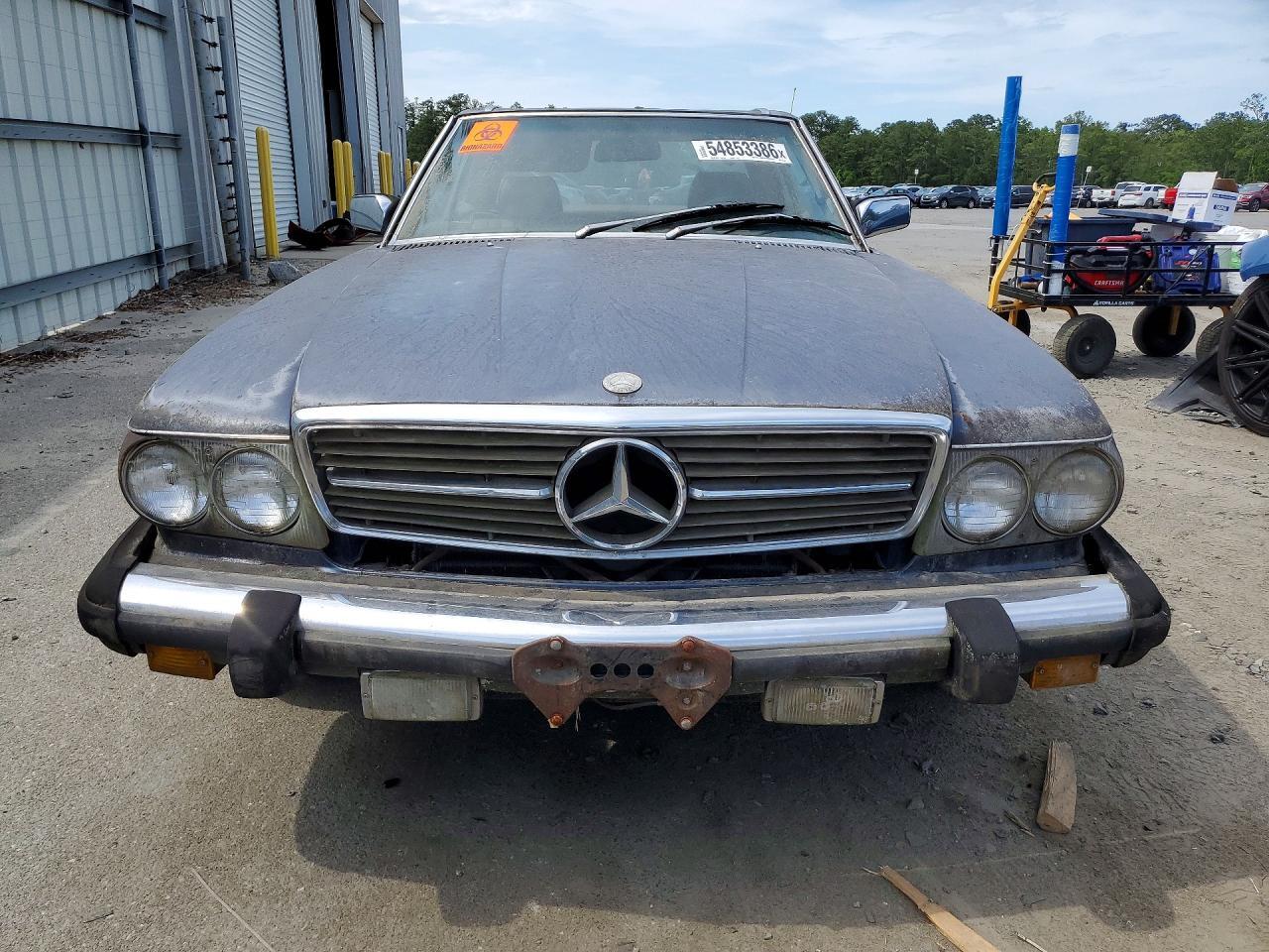 1984 MERCEDES-BENZ 380 SL — Фото 5 из 12