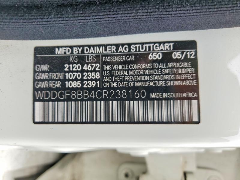 2012 MERCEDES-BENZ C 300 4MATIC — Фото 12 из 12