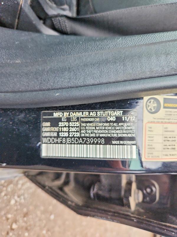 2013 MERCEDES-BENZ E 350 4MATIC — Фото 12 из 12