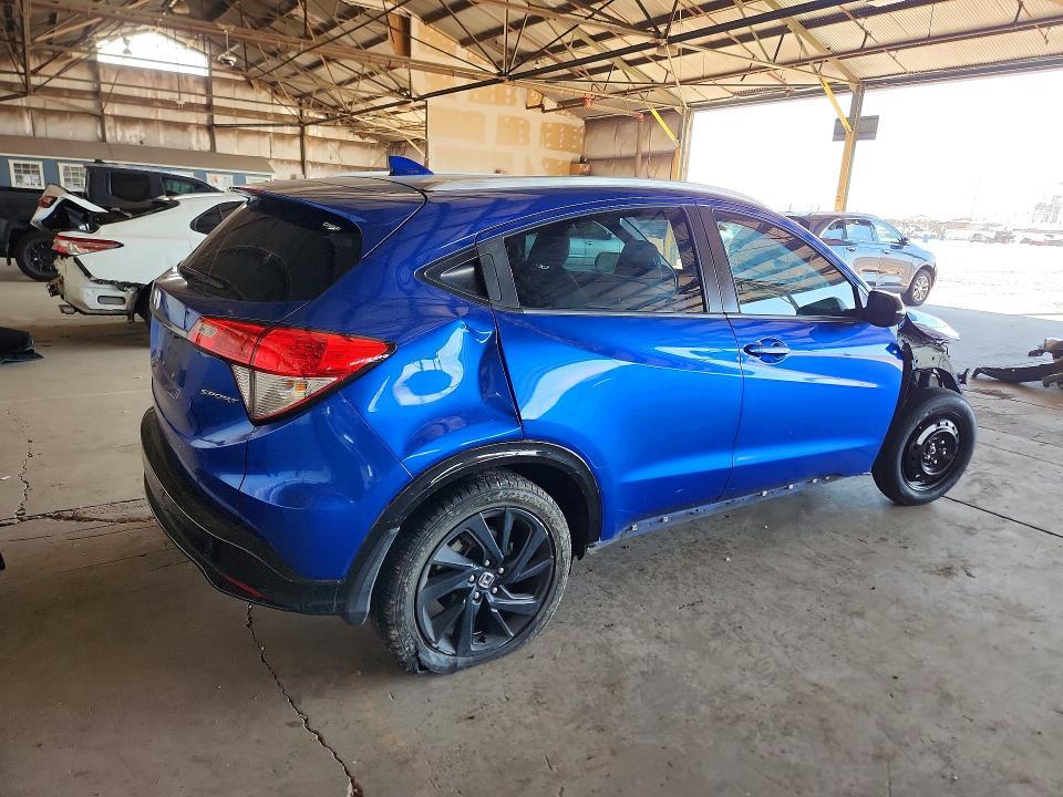 3CZRU5H10MM706646 2021 HONDA HR-V photo no. 3