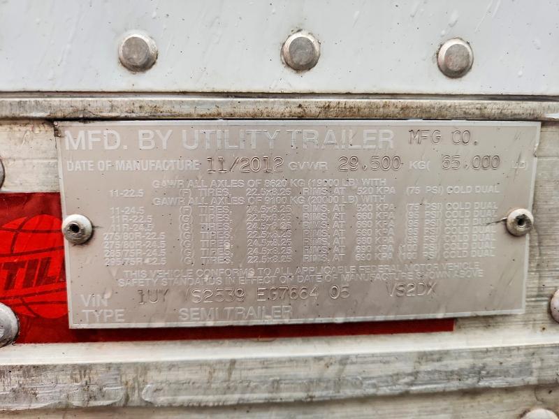 2014 UTILITY VS2DX DRY VAN TRAILER — Фото 10 из 10