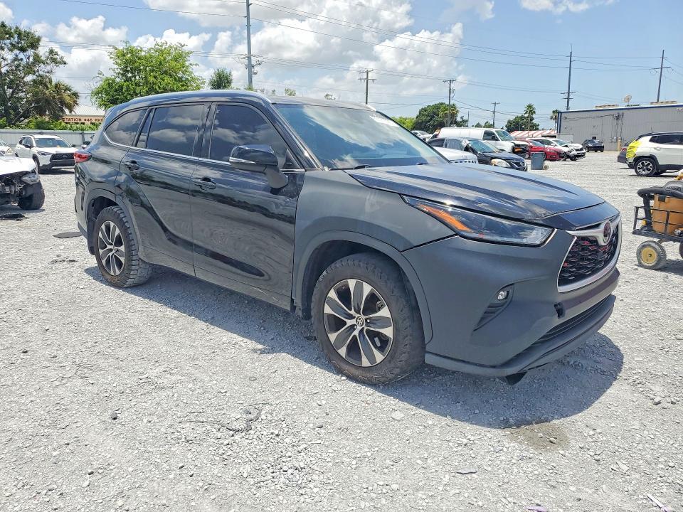 2021 TOYOTA HIGHLANDER XLE — Фото 4 из 13