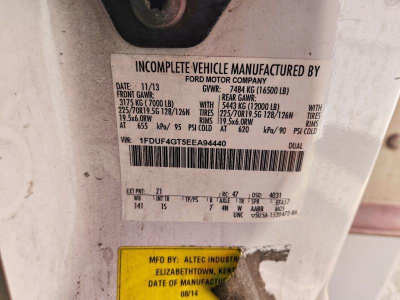1FDUF4GT5EEA94440 2014 FORD F450 photo no. 12
