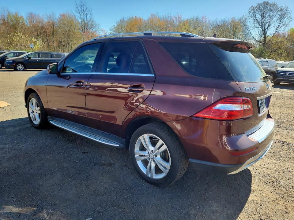 2015 MERCEDES-BENZ ML 350 4MATIC — Фото 2 из 13