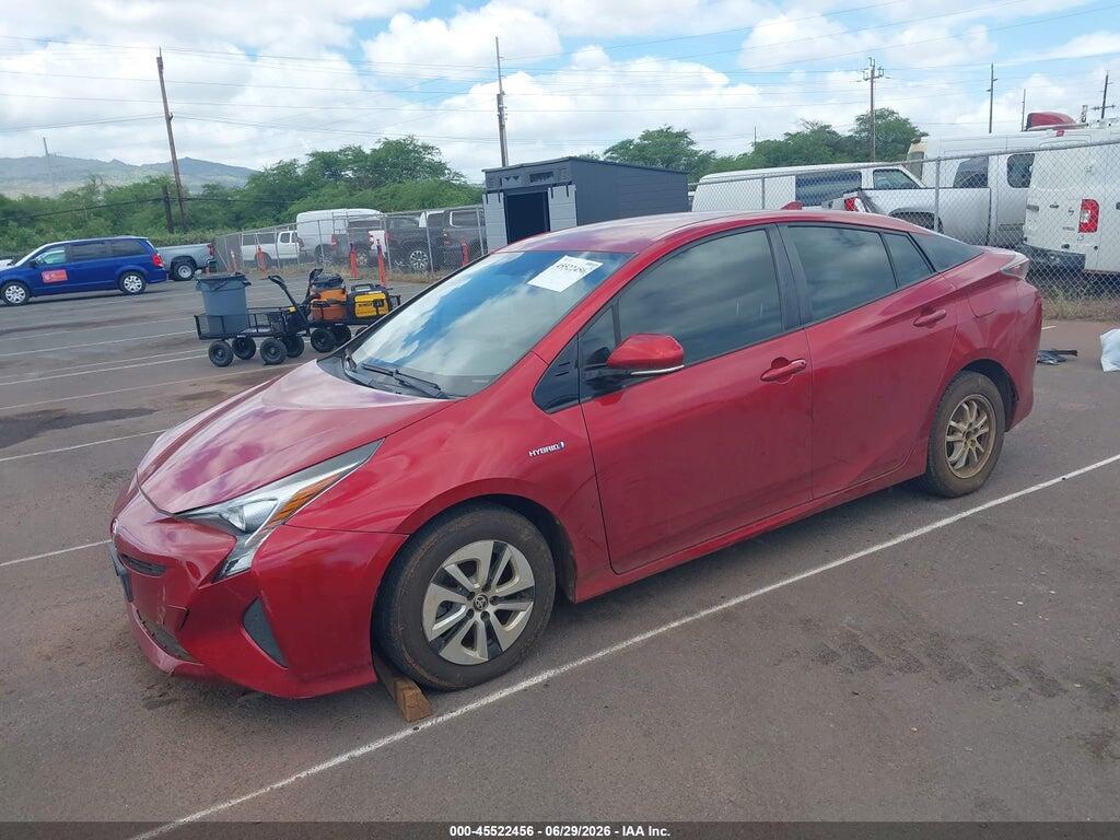 JTDKARFUXG3514032 2016 TOYOTA PRIUS photo no. 2