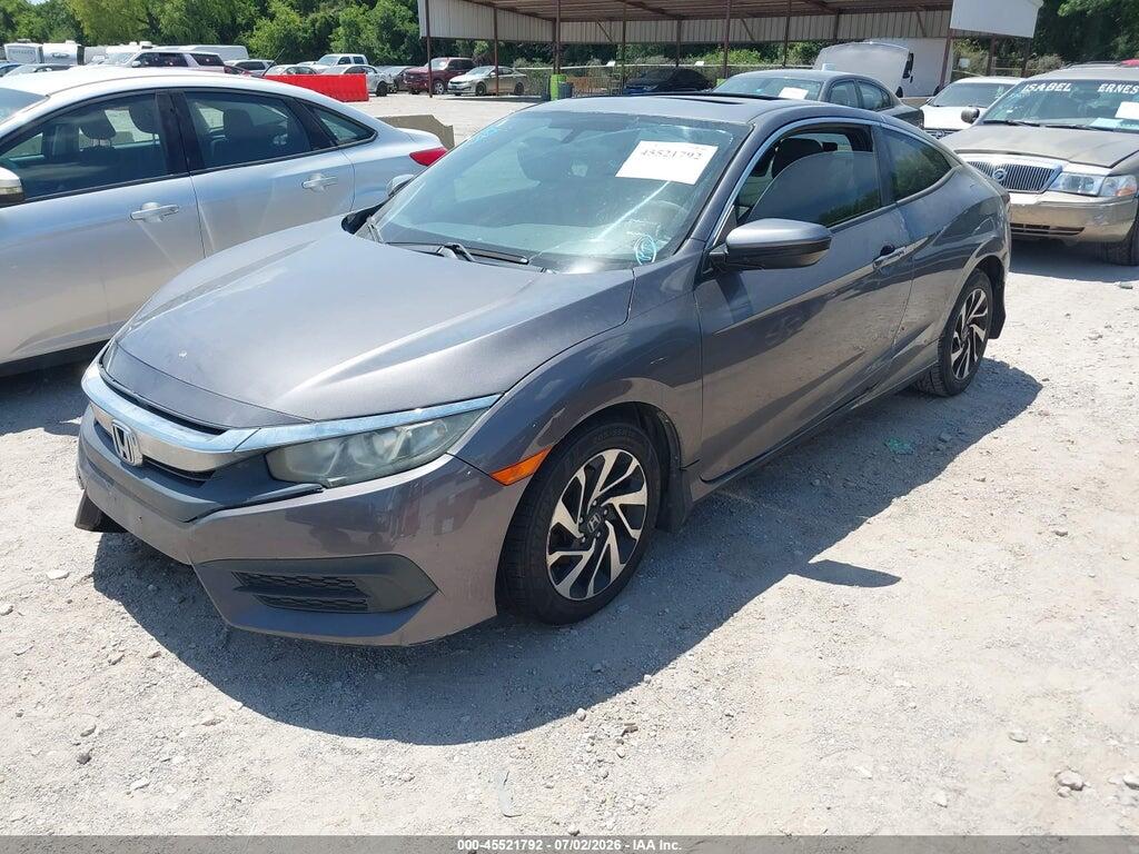 2HGFC4B00GH300327 2016 HONDA CIVIC photo no. 2