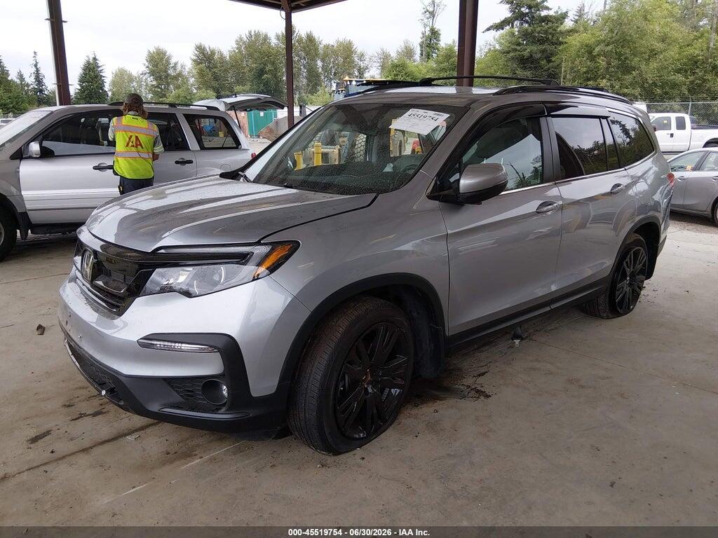 5FNYF6H29MB033919 2021 HONDA PILOT photo no. 2