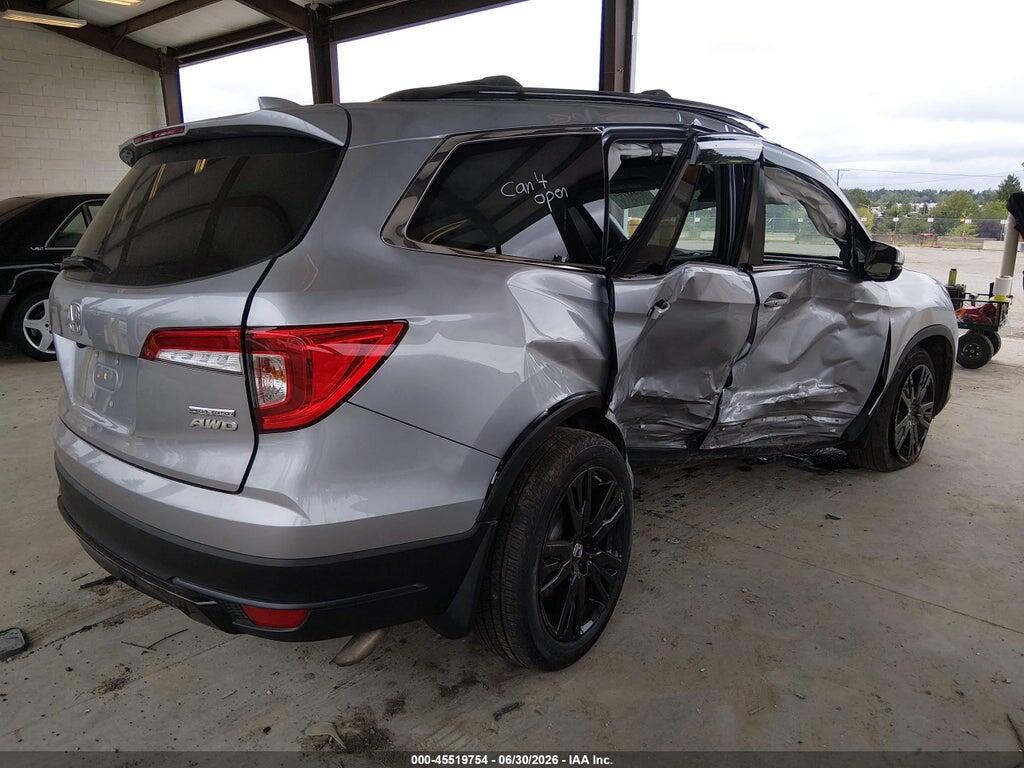 5FNYF6H29MB033919 2021 HONDA PILOT photo no. 4
