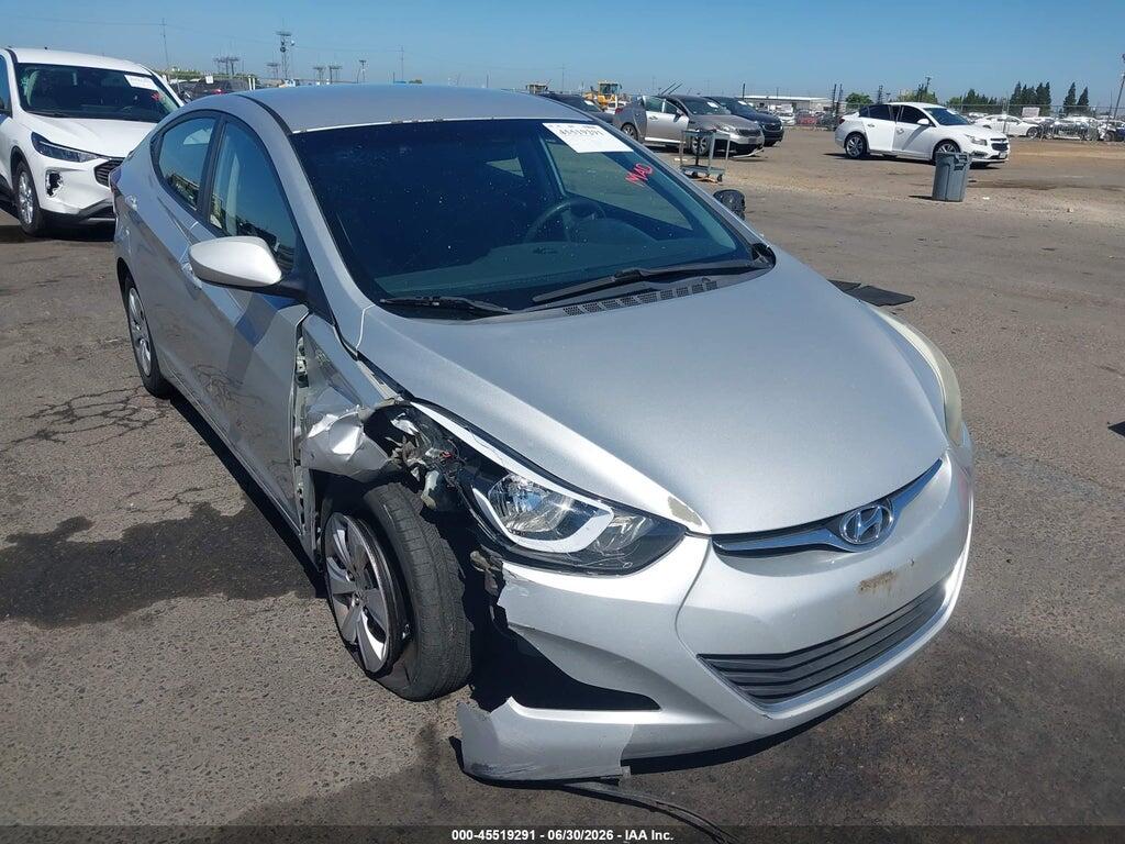 5NPDH4AE7GH707962 2016 HYUNDAI ELANTRA photo no. 1