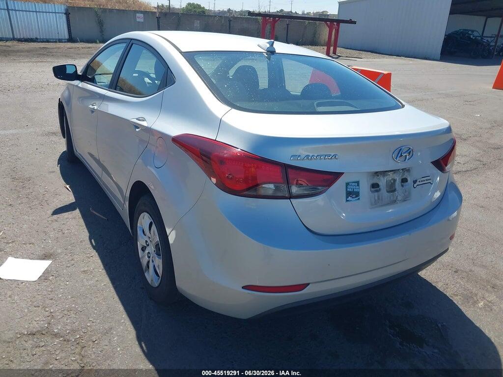 5NPDH4AE7GH707962 2016 HYUNDAI ELANTRA photo no. 3