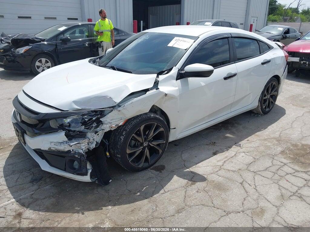2HGFC2F81KH539902 2019 HONDA CIVIC photo no. 2