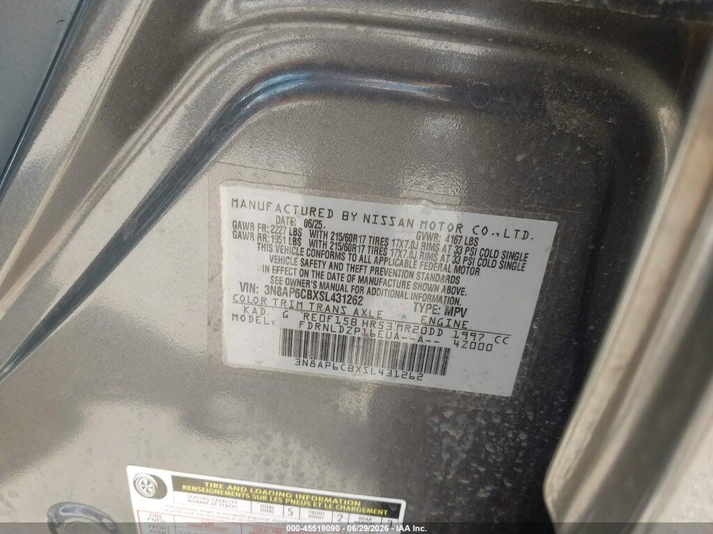 3N8AP6CB6SL408349 2025 NISSAN KICKS photo no. 9