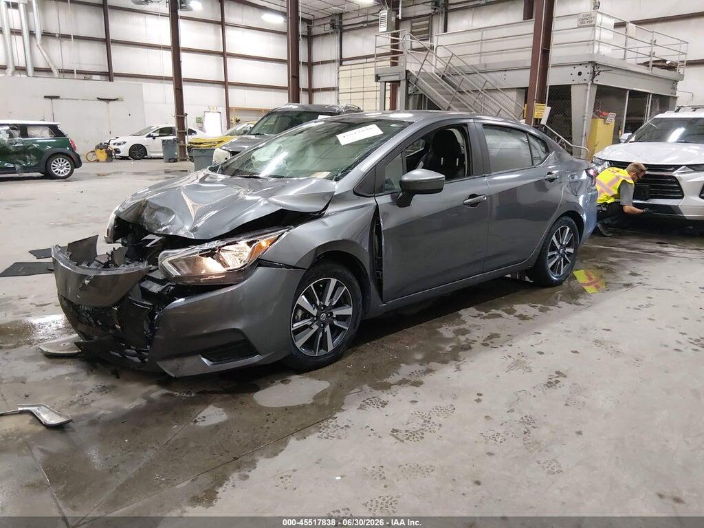 3N1CN8EV4ML843339 2021 NISSAN VERSA photo no. 2