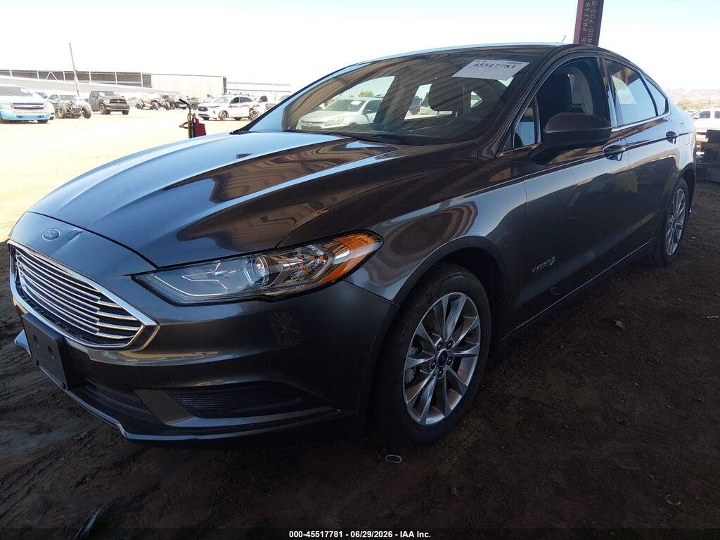 3FA6P0LU5HR314023 2017 FORD FUSION HYBRID photo no. 2
