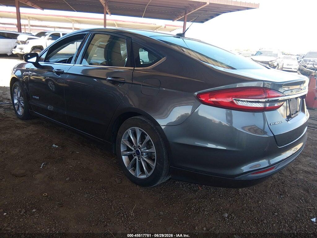 3FA6P0LU5HR314023 2017 FORD FUSION HYBRID photo no. 3