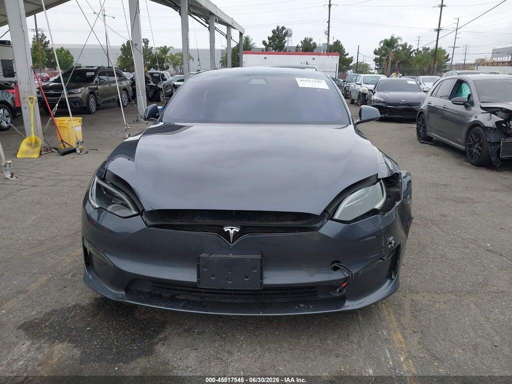 5YJSA1E66NF478229 2022 TESLA MODEL S photo no. 10